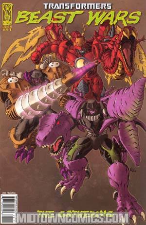 Transformers Beast Wars #1 Cover B Megatron Cover
