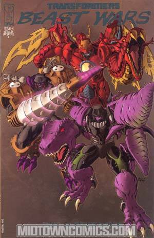 Transformers Beast Wars #1 Incentive Cover C Megatron