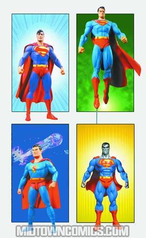Superman Through The Ages Action Figure Gift Set