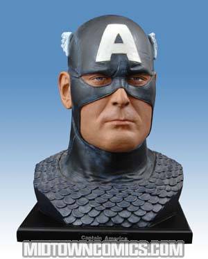Captain America Mini Head Bust