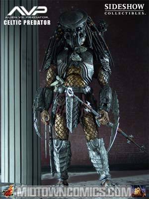 Alien vs Predator Celtic Predator 14-Inch Fully Poseable Model Kit