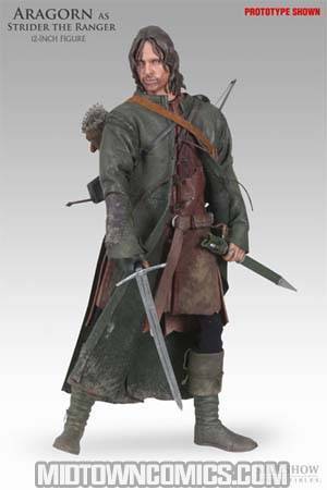 Lord Of The Rings Aragorn As Strider The Ranger 12-Inch Action Figure