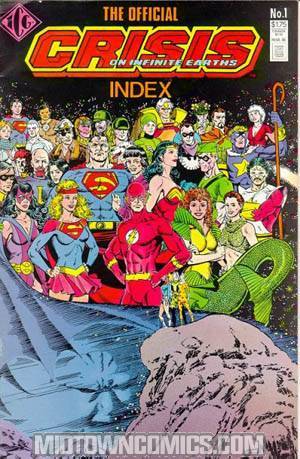Official Crisis On Infinite Earths Index #1