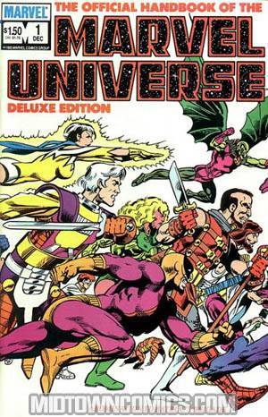 Official Handbook Of The Marvel Universe Vol 2 #1