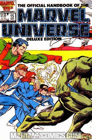 Official Handbook Of The Marvel Universe Vol 2 #15