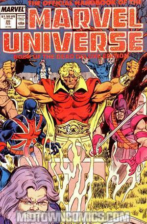 Official Handbook Of The Marvel Universe Vol 2 #20