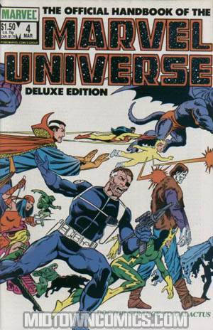 Official Handbook Of The Marvel Universe Vol 2 #4