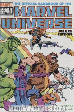 Official Handbook Of The Marvel Universe Vol 2 #5