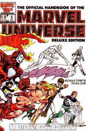 Official Handbook Of The Marvel Universe Vol 2 #6