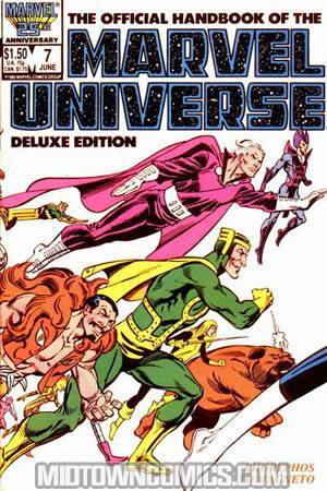 Official Handbook Of The Marvel Universe Vol 2 #7