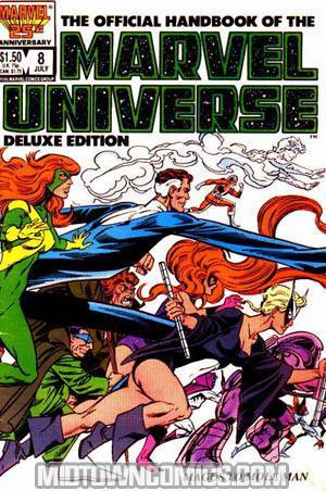 Official Handbook Of The Marvel Universe Vol 2 #8