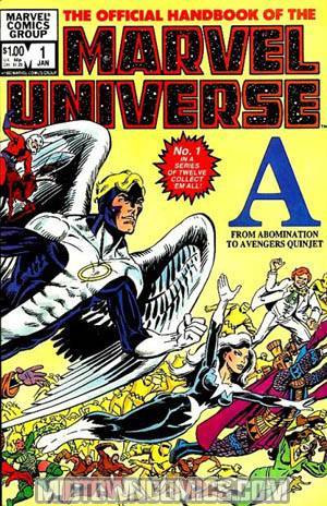Official Handbook Of The Marvel Universe #1