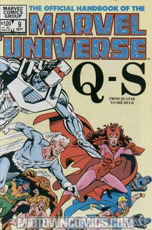 Official Handbook Of The Marvel Universe #9