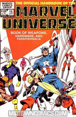 Official Handbook Of The Marvel Universe #15