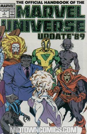 Official Handbook Of The Marvel Universe Vol 3 #3