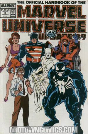Official Handbook Of The Marvel Universe Vol 3 #8