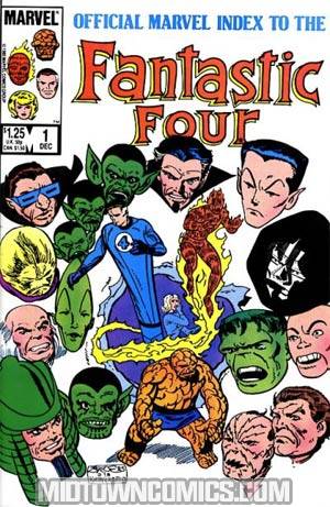 Official Marvel Index To The Fantastic Four #1