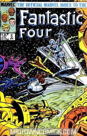 Official Marvel Index To The Fantastic Four #5