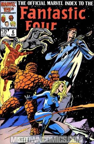 Official Marvel Index To The Fantastic Four #6