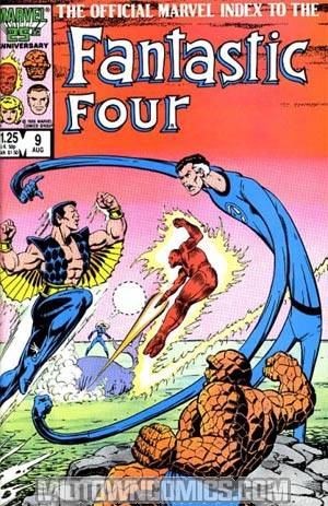 Official Marvel Index To The Fantastic Four #9