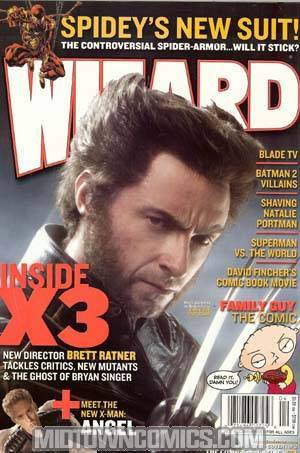 Wizard Comics Magazine #174 X-Men 3 Photo Cvr