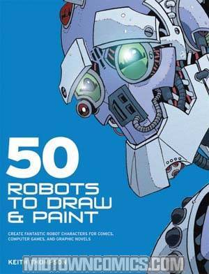 50 Robots To Draw And Paint TP