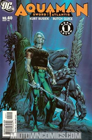 Aquaman Vol 4 #40 Sword Of Atlantis Cover A 1st Ptg