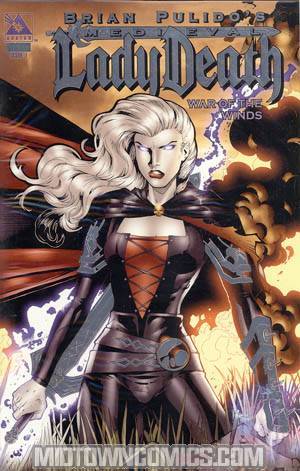 Brian Pulidos Medieval Lady Death War Of The Winds #1 Incentive Cvr