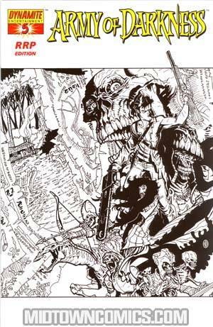 Army Of Darkness #5 Cover F Incentive Bradshaw Sketch Cover