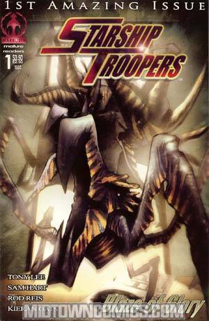 Starship Troopers Blaze Of Glory #1 Hart - Doorway Cvr