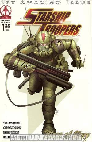 Starship Troopers Blaze Of Glory #1 Miranda - Running Trooper Cvr