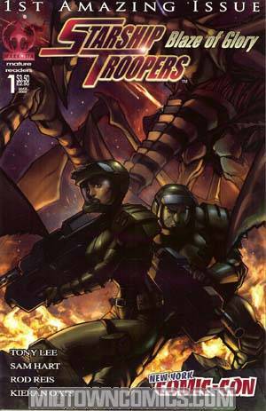 Starship Troopers Blaze Of Glory #1 New York Comicon Cvr