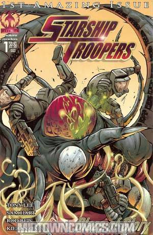 Starship Troopers Blaze Of Glory #1 Stegman - Fighting Cvr