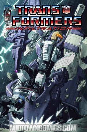 Transformers Infiltration #3 Guidi Cvr