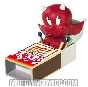 Hot Stuff In Match Box Mini Statuette