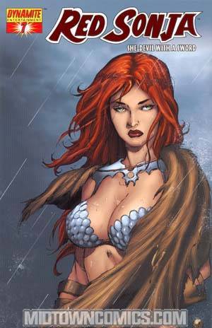 Red Sonja Vol 4 #7 Cover D Fiery Red Foil High End Ed