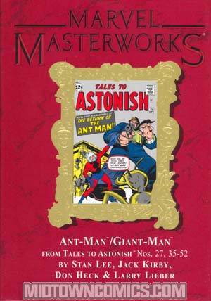 Marvel Masterworks Ant-Man Giant-Man Vol 1 HC Variant Dust Jacket
