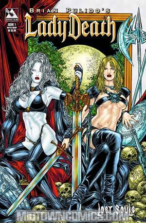 Brian Pulidos Lady Death Lost Souls #1 Battle Ready Cvr