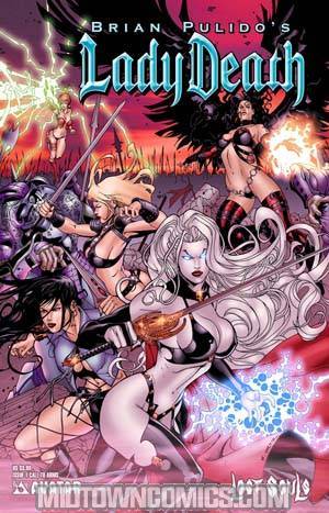 Brian Pulidos Lady Death Lost Souls #1 Call To Arms Cvr