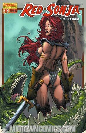 Red Sonja Vol 4 #8 Cover E DF Foil Cover