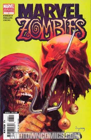 Marvel Zombies #3 Cover B 2nd Ptg Variant