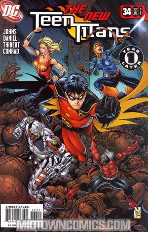 Teen Titans Vol 3 #34 Cover A 1st Ptg