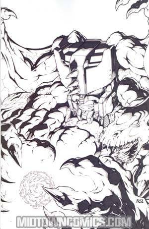 Transformers Beast Wars #3 Incentive Foil Figueroa Sketch Cover