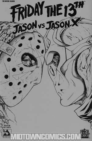 Friday The 13th Jason vs Jason X #1 Steel Cvr