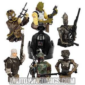 Star Wars Bounty Hunter Bust-Ups Boxed Set