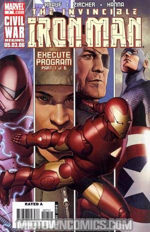 Iron Man Vol 4 #7 Cover A Regular Cover