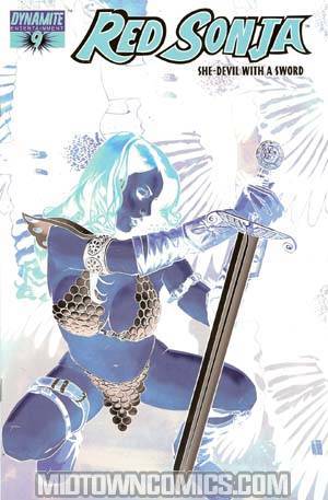 Red Sonja Vol 4 #9 Cover F Incentive Coker Negative Ed