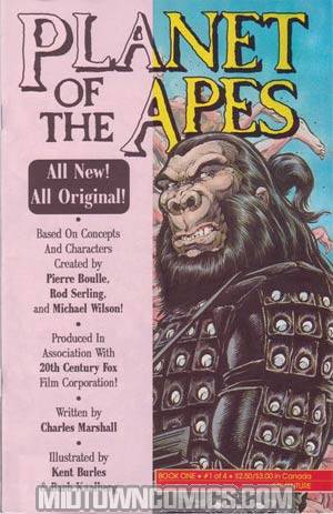 Planet Of The Apes #1 Cover D 2nd Ptg