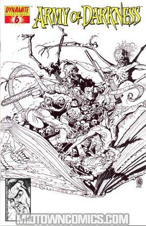 Army Of Darkness #6 Cover E Incentive Bradshaw Sketch Ed