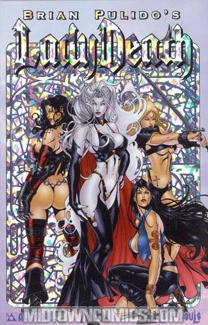 Brian Pulidos Lady Death Lost Souls #1 Prism Foil Cvr